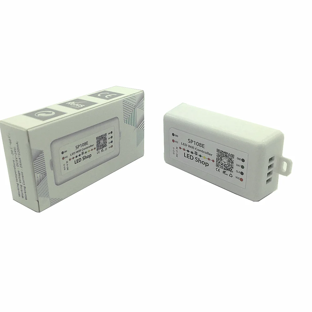 DC5-24V SP108E smart led pixel wifi контроллер по телефону iOS Android приложение для WS2811 WS2812B WS2813 SK9822