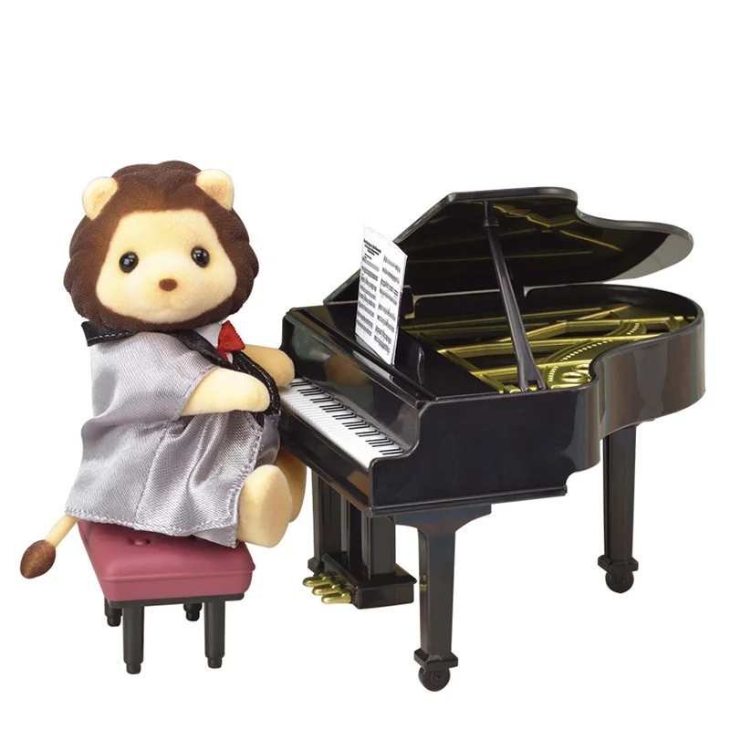 Sylvanian Family пушистый кукольный домик с животными аксессуары мебель модная одежда