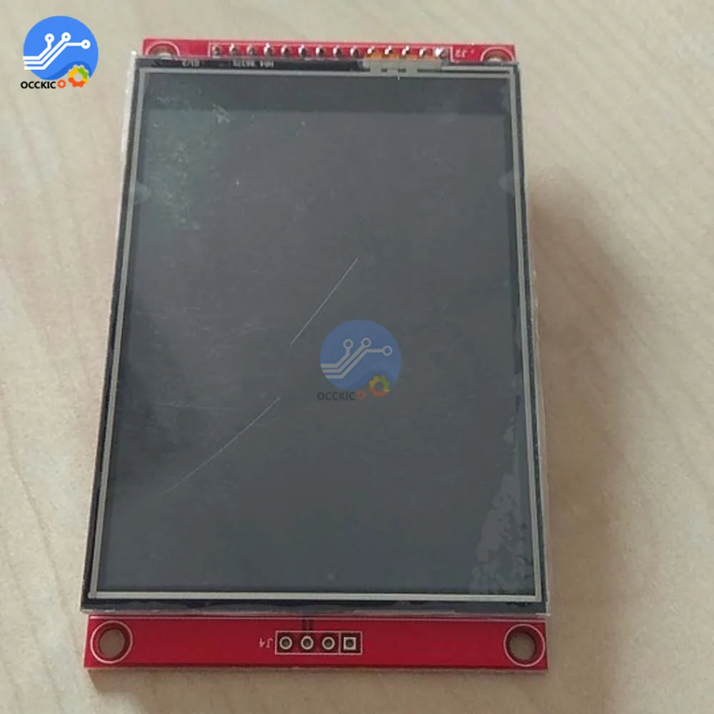 3.2 inch 320*240 LCD Screen Display Module SPI Serial TFT with Touch Panel Driver IC ILI9341 Controller for MCU | Электроника