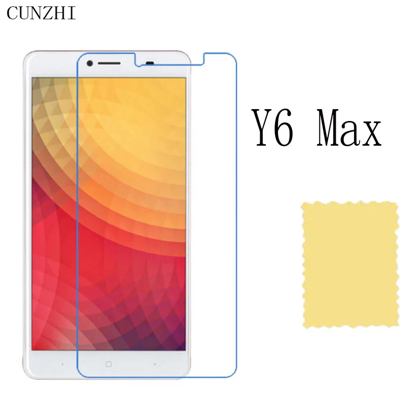 Cunzhi 5 шт. высокопрозрачная Защитная пленка для ЖК экрана Для Doogee Y6 Max ультратонкая