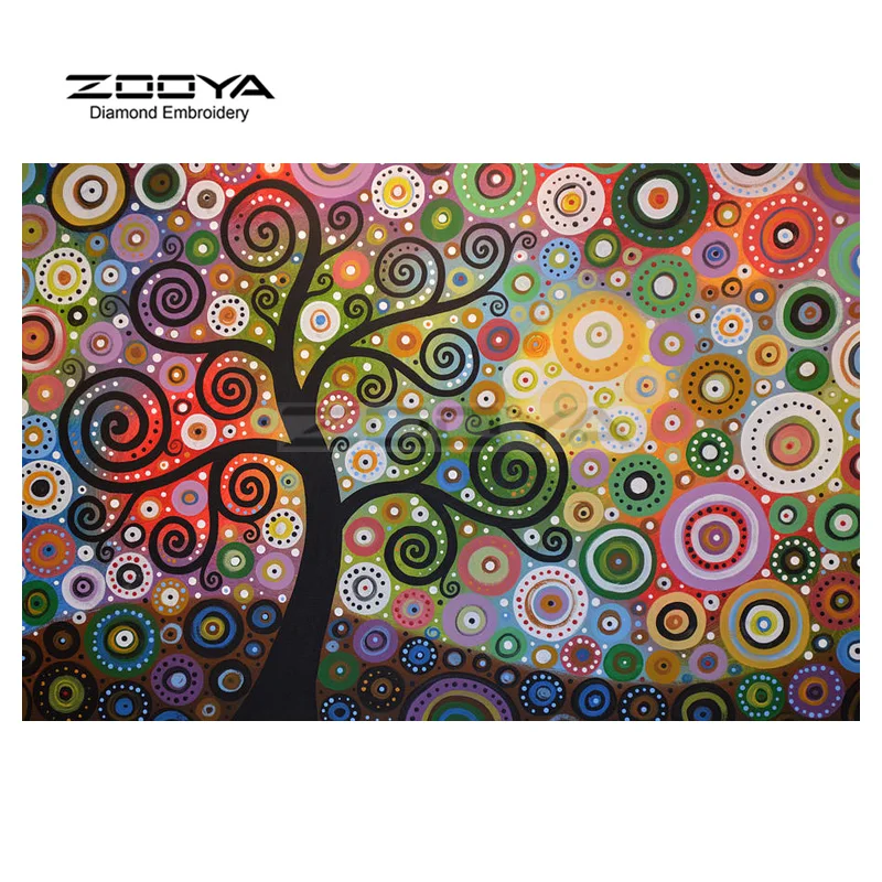 ZOOYA Алмазная вышивка цветная мечта фантазия алмазная живопись крестиком Стразы