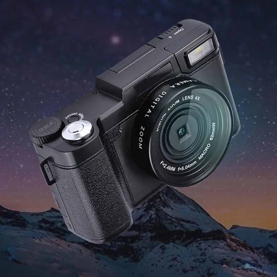 Цифровая многофункциональная камера флип экран автоспуска SLR Auto 100 200 400 с
