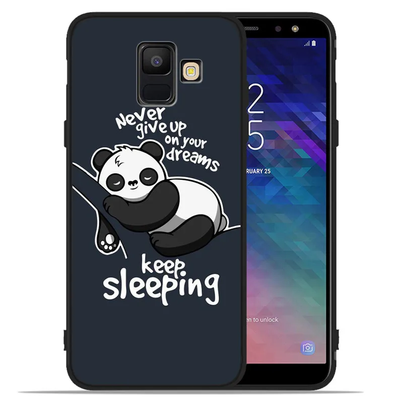 H1644 Стич», «панда» с цветочным узором Сделай Сам класса люкс для samsung Galaxy A9 A8 A7 A6 A5 A3 J3 J4 J5 J6 J8 плюс чехол для телефона чехол Coque Etui - Цвет: H1644