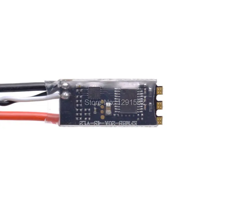 Мини S1306 1306 3100kv миниатюрный бесщёточный электродвигатель/мини 20A BLHeli-s 2-4S ESC для RC 80