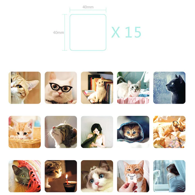Бесплатная доставка 38 шт./кор. Cat Стикеры DIY Ablum дневник Скрапбукинг уплотнения