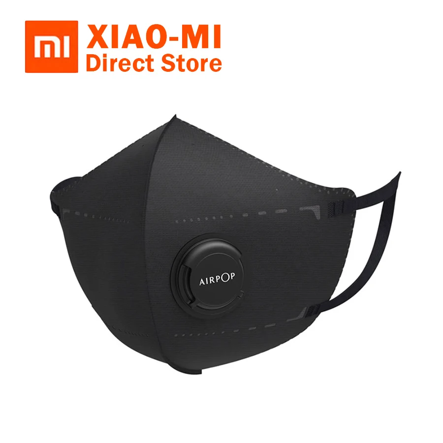 Новинка Xiaomi Mijia 2 шт. портативная противотуманная маска AirPOP PM2.5 фильтрующая