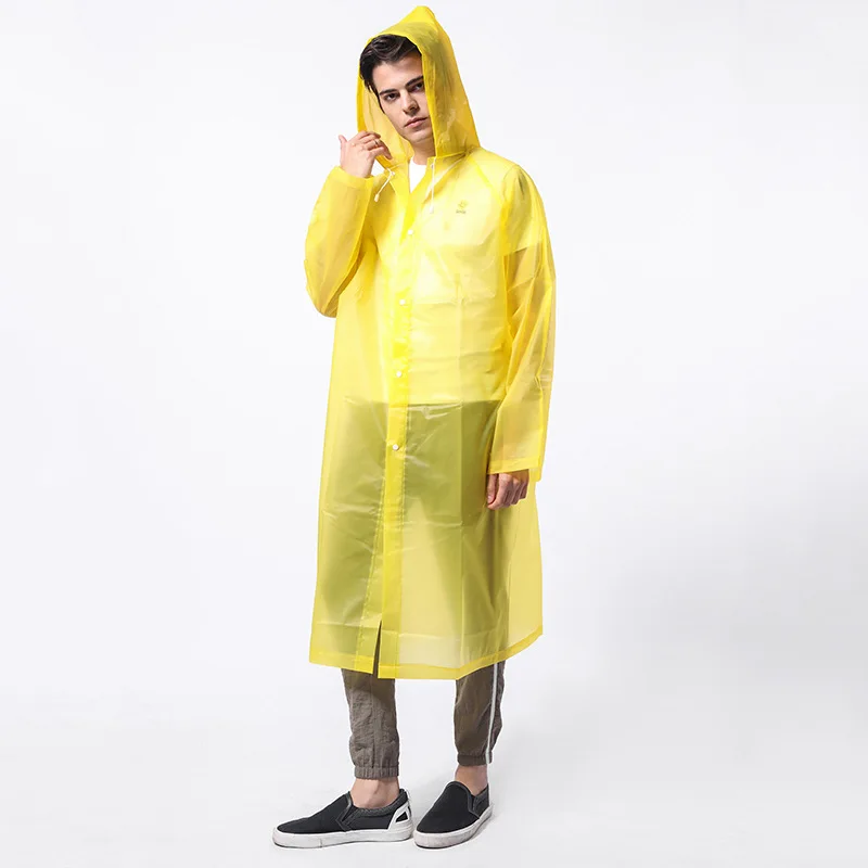 EVA модная черная одежда для дождливой погоды для путешествий, модная универсальная одежда для верховой езды для взрослых