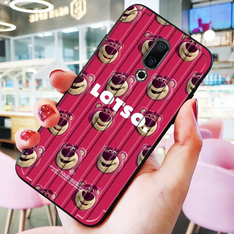 Чехол для багажа чехол Meizu 15 Lite 16 th Plus 16X 16S M15 милый мягкий с медведем X8 V8 Pro|Бамперы|