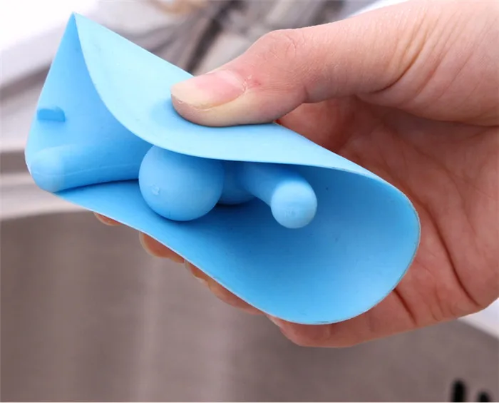 Cartoon Shape Water tank Filter Cover Silicone Sewer Drains Shower Drain Hole Trap Bathroom Accessories Sets | Дом и сад