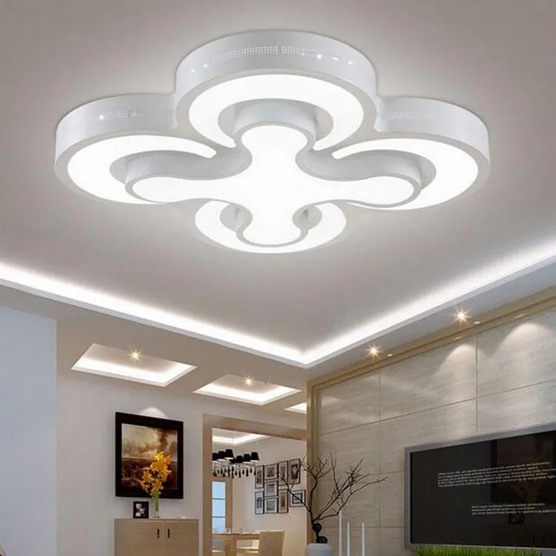 Фонари для спальни 4 головки 48 Вт гостиной кухни лампа R008 260 в|modern led|modern led ceiling