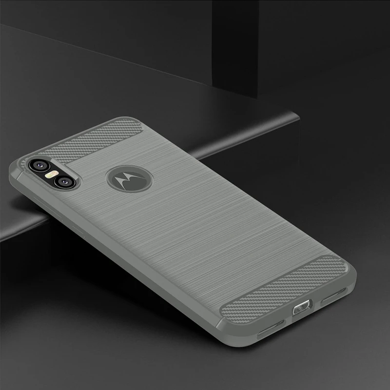 Углеродное волокно чехол для Moto один чехол для Moto One Vision P30 G7 Z3 Z2 G6 G5 G5S E5 E3 E4 C Plus Play Force P40 X4 E6 крышка
