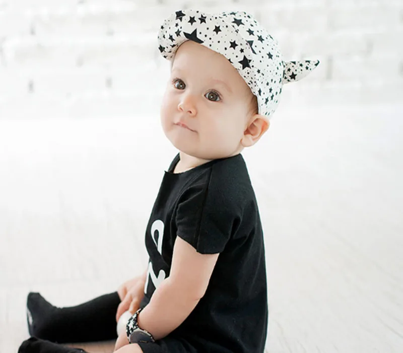 Весенне-летняя Осенняя шапка для новорожденных мальчиков и девочек с гусиным