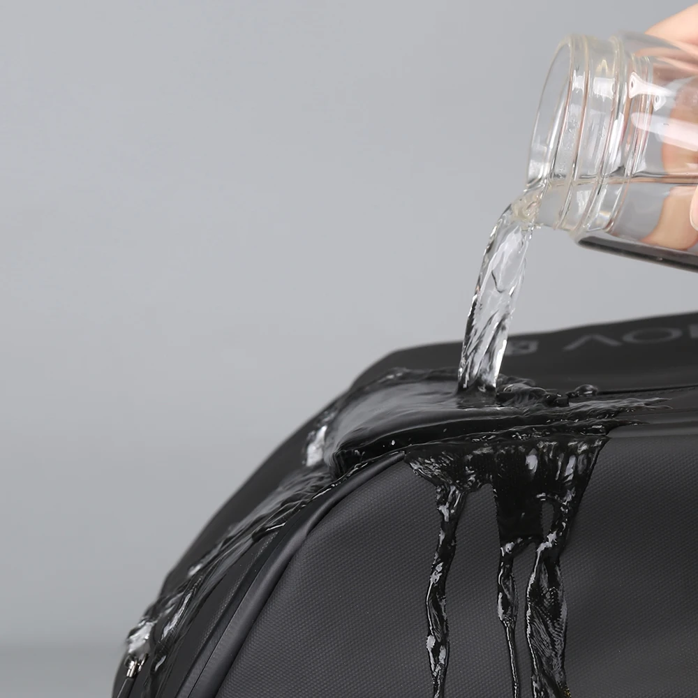 Aoking New Black Nylon Men's Bag Briefcase for Laptop Portable Business Briefcase for Documents Large Capacity Messenger Bag Boy