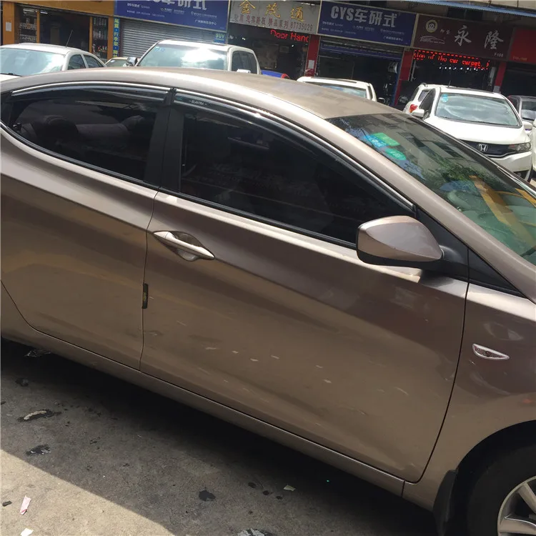 Защитный козырек для окна Elantra Пластиковый Солнцезащитный от солнца и дождя