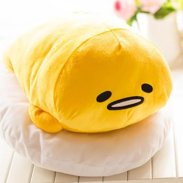 papa 40*30 см Gudetama ленивое яйцо jun плюшевая игрушка яйцо желток брат большая подушка ленивые шары мягкая кукла для детей Рождественский подарок - Цвет: papa