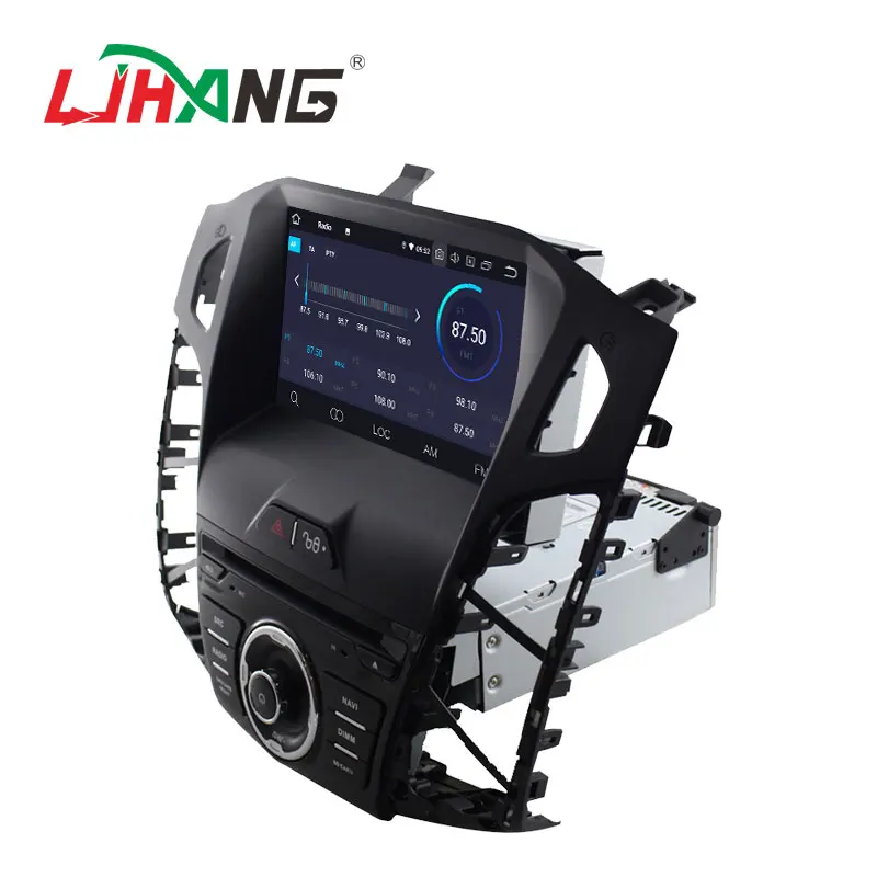 LJHANG Android 10 автомобильный dvd-плеер для Ford Focus 2012-2016 GPS навигация Мультимедиа 1Din