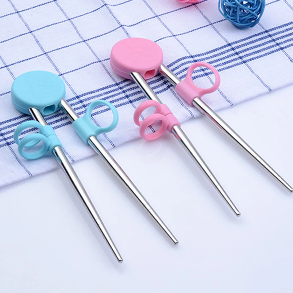 Палочки для еды Дети Обучение ужин просветление свинья узор посуда подарок