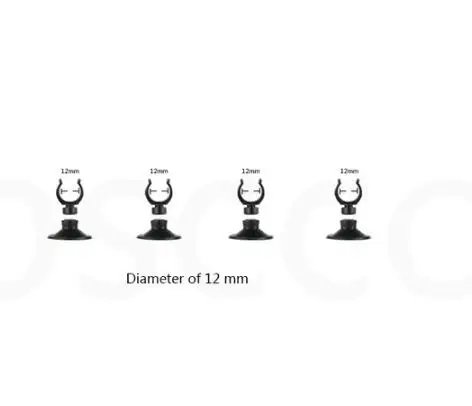 JEBO AP 810 805 809 809B 810 815 819B 825 828 829 835 839 855 внешний фильтр для аквариума аксессуары - Цвет: 4pcs 12MM Sucker