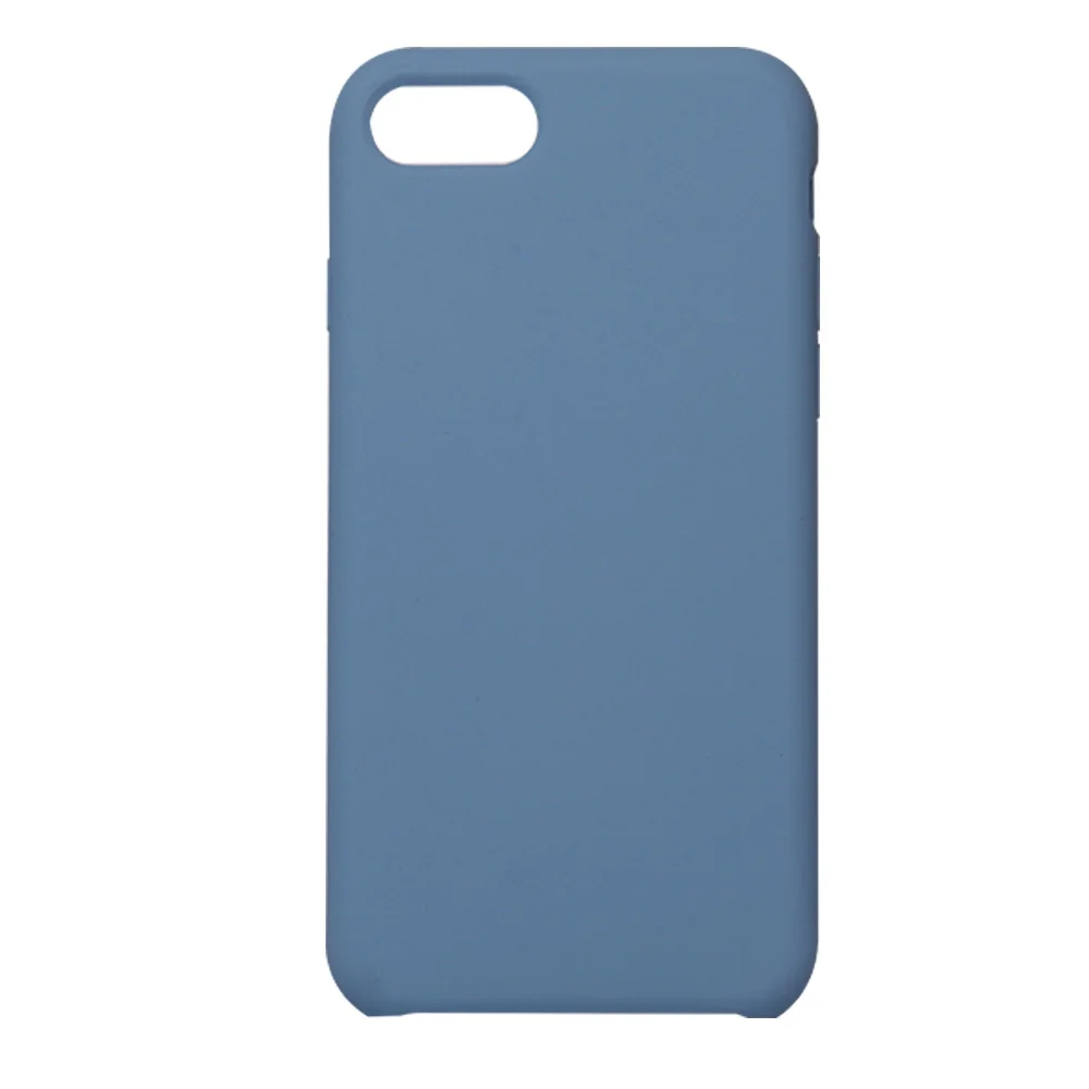 26.Azure blue Ikase Store жидкий силиконовый чехол для мобильного телефона для iphone x xr xs max мягкое Сенсорное покрытие из микрофибры чехол для iphone 8 7 6 6s plus - Цвет: 26.Azure blue