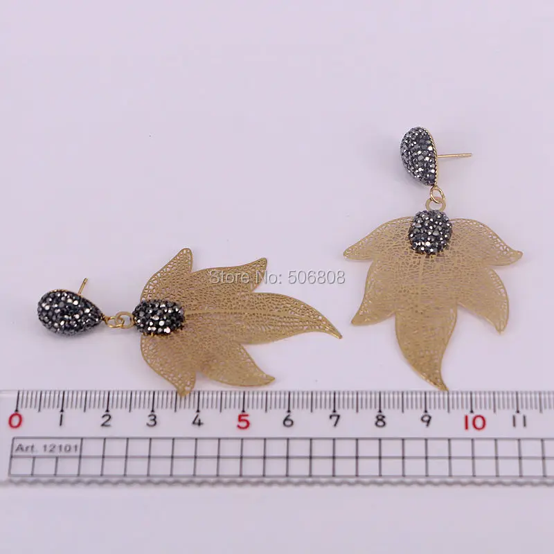 6 пар золотого цвета новый дизайн стильные модные Очаровательные Элегантные