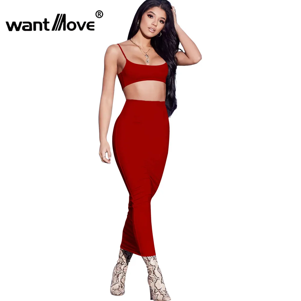 Женский летний сексуальный комплект Wantmove из двух предметов короткий топ на