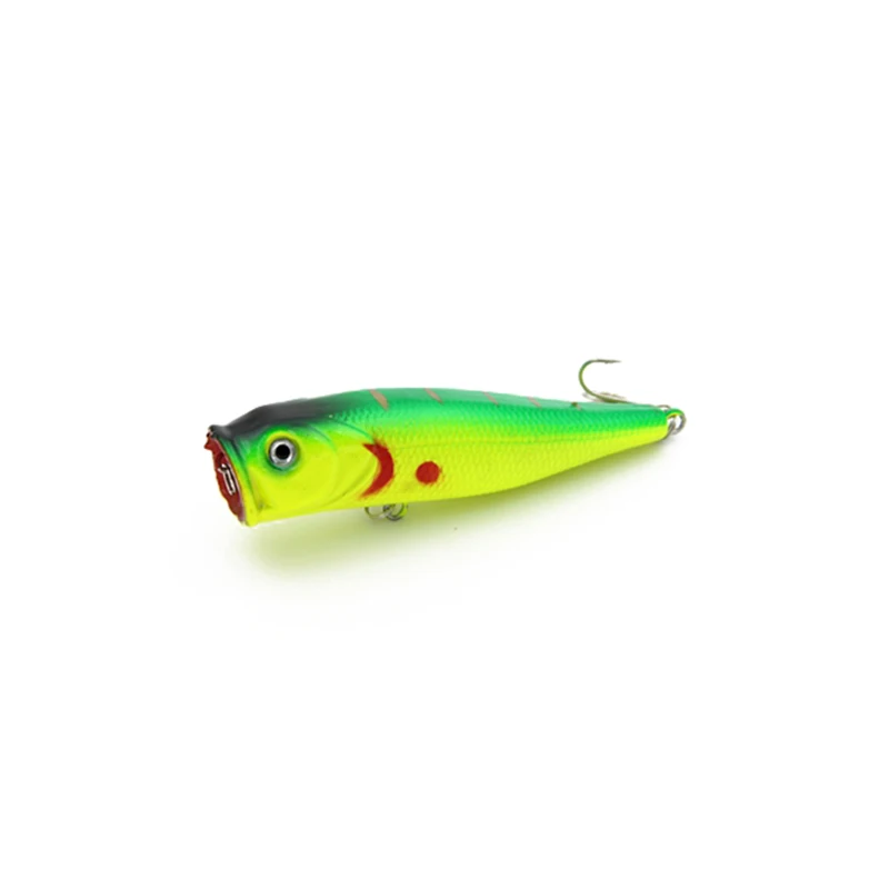 TUYA Popper Topwater рыболовные приманки плавающий Топ водная беспламенная жесткая