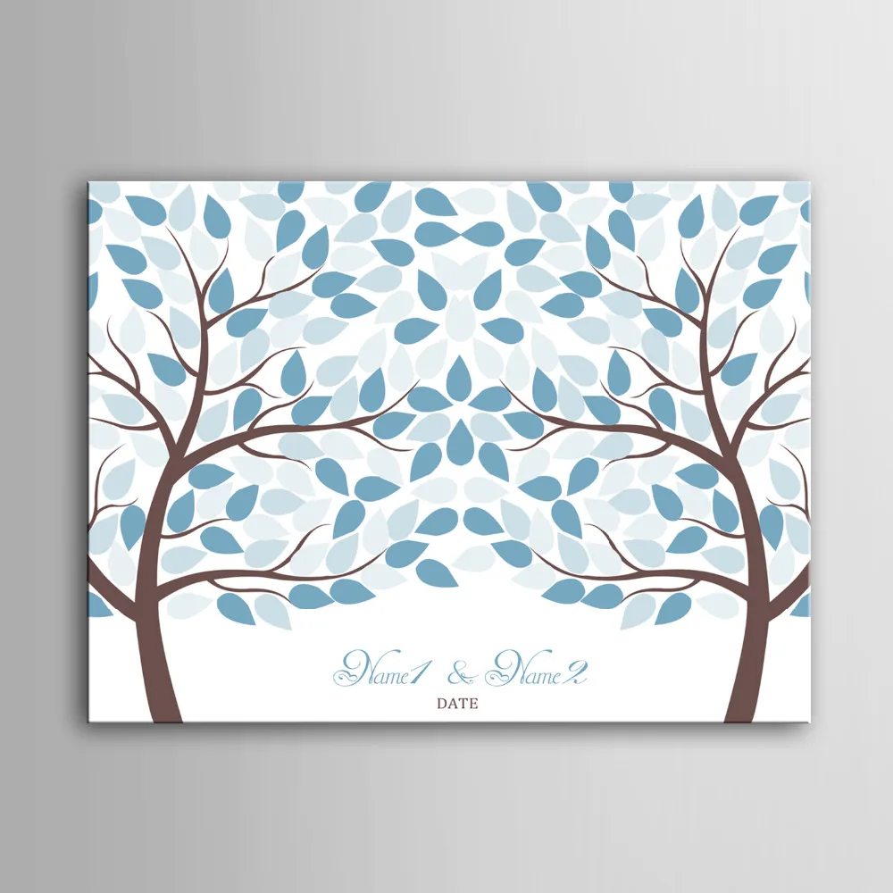 Гость Подпись подарок для свадебной вечеринки холст подписание доска живописи