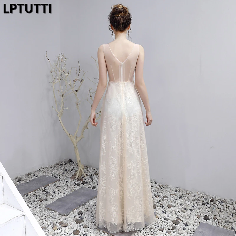 LPTUTTI Beading Embroidery New For Women Elegant Date Ceremony Party Prom Gown Formal Gala Events Luxury Long Evening Dresses | Свадьбы и