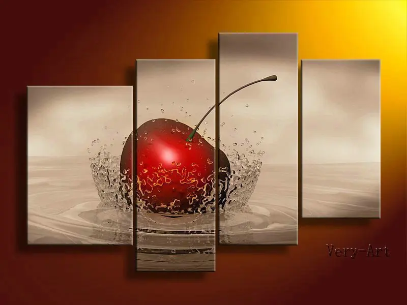 

Free Shipping by Expedited Express Hand painted modern scenery Oil painting
