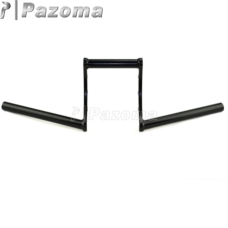 Мотоцикл PAZOMA Black Drag 1 &quotZ Bar руль для мотоцикла 25 мм Harley Custom Chopper Bobber|handlebars for harley|z