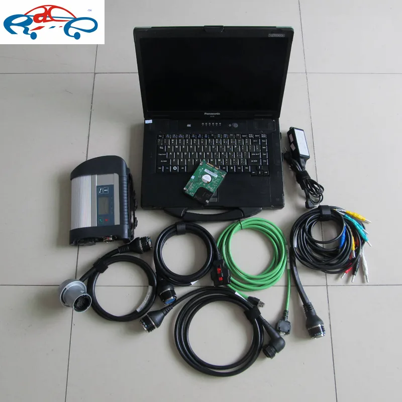 

mb star c4 mb sd diagnositc c4 with 500gb HDD software 2021.12v hht das with laptop cf-52 toughbook 4G diagnostic tool full set