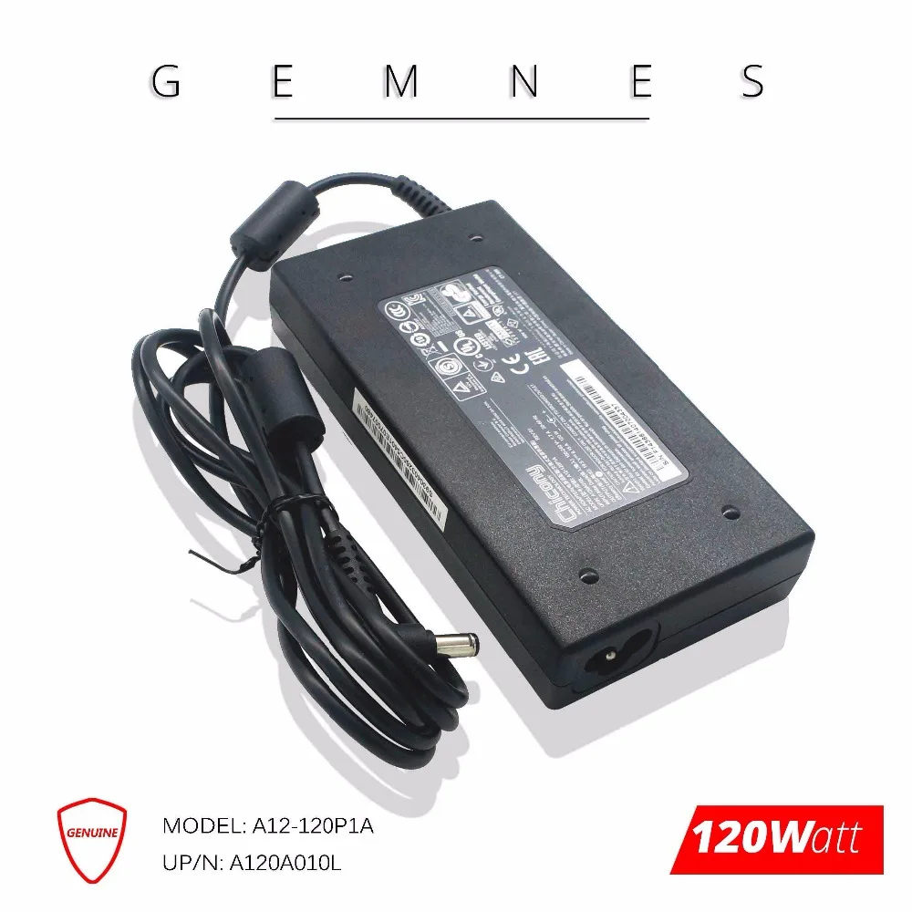 Chicony 120W Мощность адаптер для MSI GE60 GE70 GP60 PE62 GE72 GF63 GS60 GS70 переменного тока постоянного тока ноутбук Зарядное устройство A12-120P1A 19,5 V 6.15A