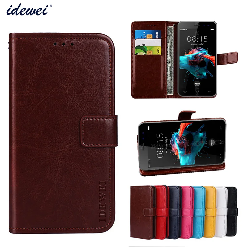 Роскошные Бизнес Стиль чехол для HOMTOM HT16 Флип Бумажник кожаный держатель карт с