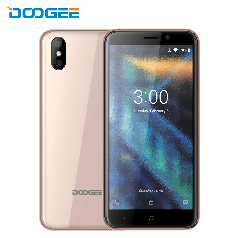 DOOGEE X50 смартфон с 5 дюймовым дисплеем четырёхъядерным процессором MT6580M ОЗУ 1 ГБ ПЗУ