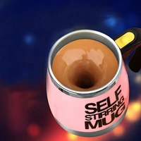 450ml mugs automatic electric lazy self stirring mug cup coffee milk mixing mug smart stainless steel juice mix cup drinkware