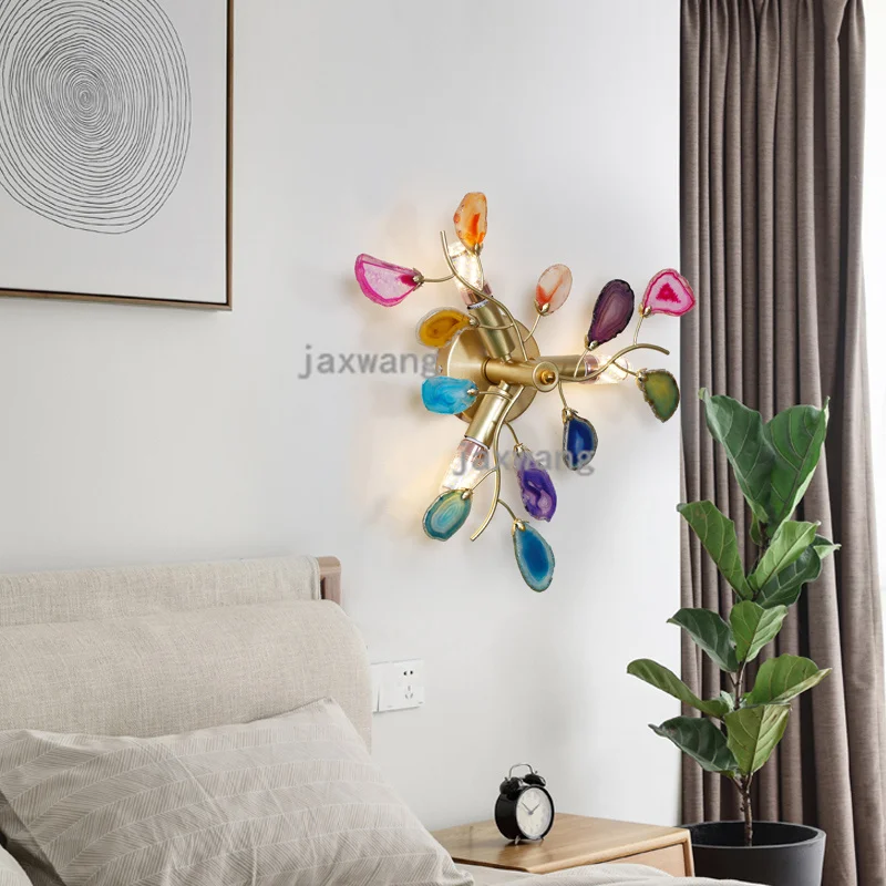 Современная Настенная светодиодная лампа прикроватный светильник для спальни