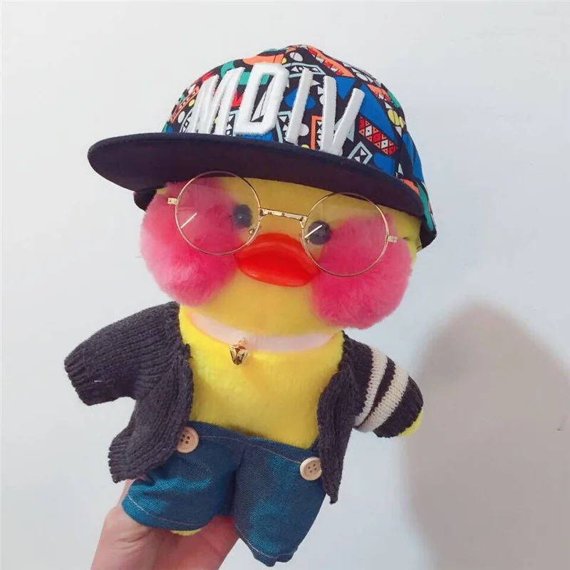Kawaii LaLafanfan кафе утка плюшевые игрушки милые животные Желтая Утка Мягкая кукла