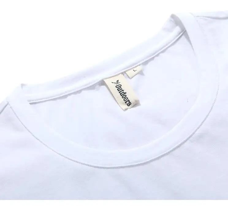 Мужская модель 2019 новая летняя хлопковая Винтажная футболка с буквенным принтом