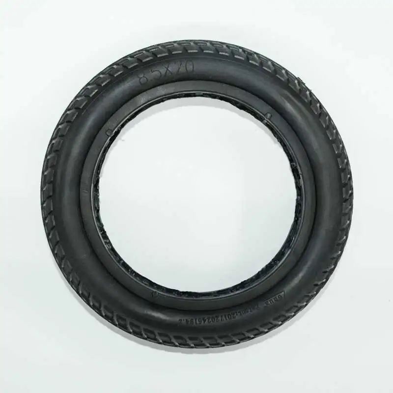 1-PCS-Rubber-Tire Upмаркет твердые шины полые не пневматические резиновые колеса 8 1/2x2 для Xiaomi Mijia M365 амортизатор скутера противоскользящие шины - Цвет: 1-PCS-Rubber-Tire