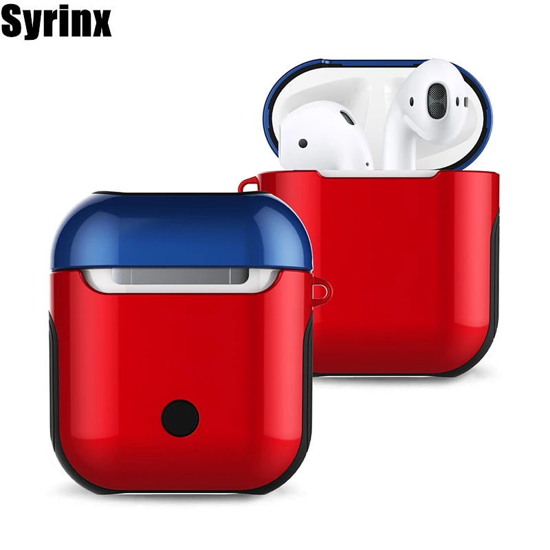 2019 Syrinx для Air pods зарядная коробка Apple Airpods чехол Bluetooth беспроводные наушники