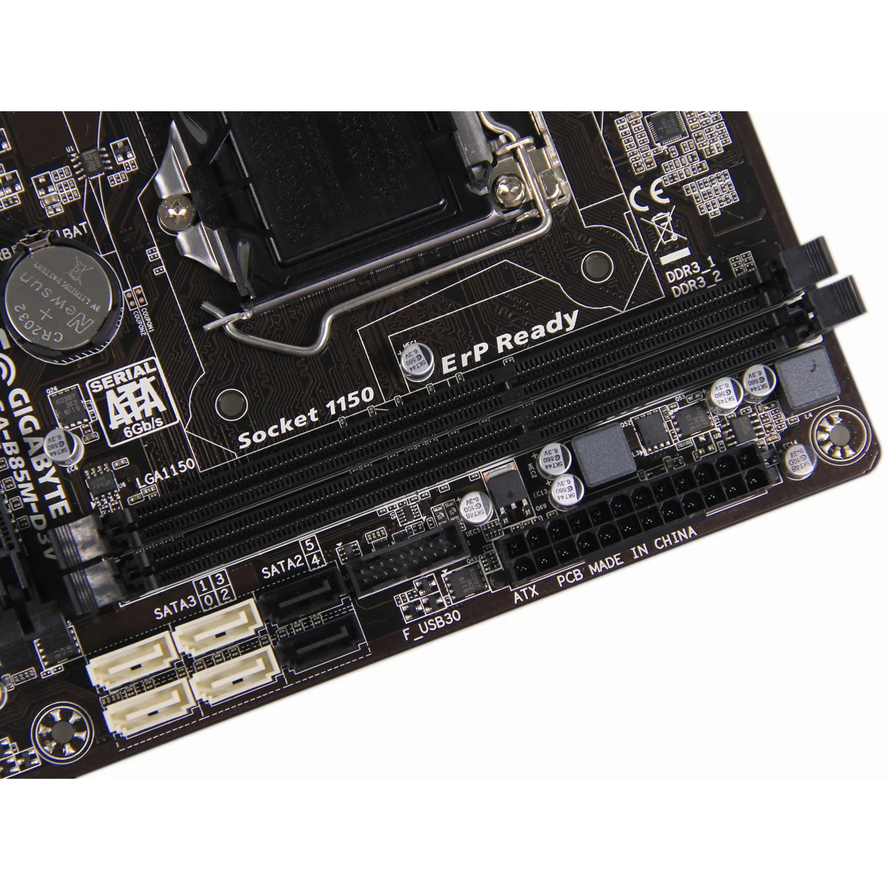 Оригинальная материнская плата LGA1150 DDR3 Gigabyte GA-B85M-D3V 100% USB3.0 16G B85 B85M-D3V б/у системная