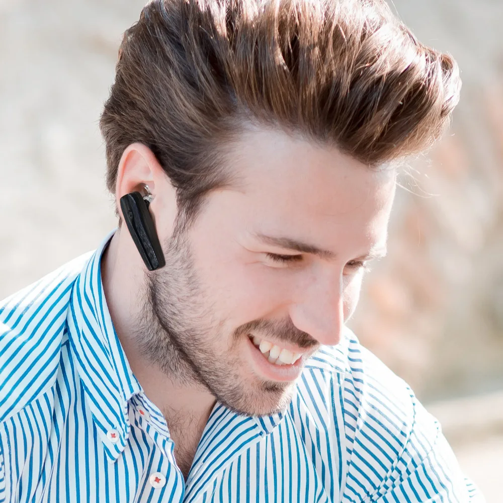 Беспроводной гарнитура Bluetooth 4 2 с Шум отмена микрофон Hands free наушники для huawei iPhone