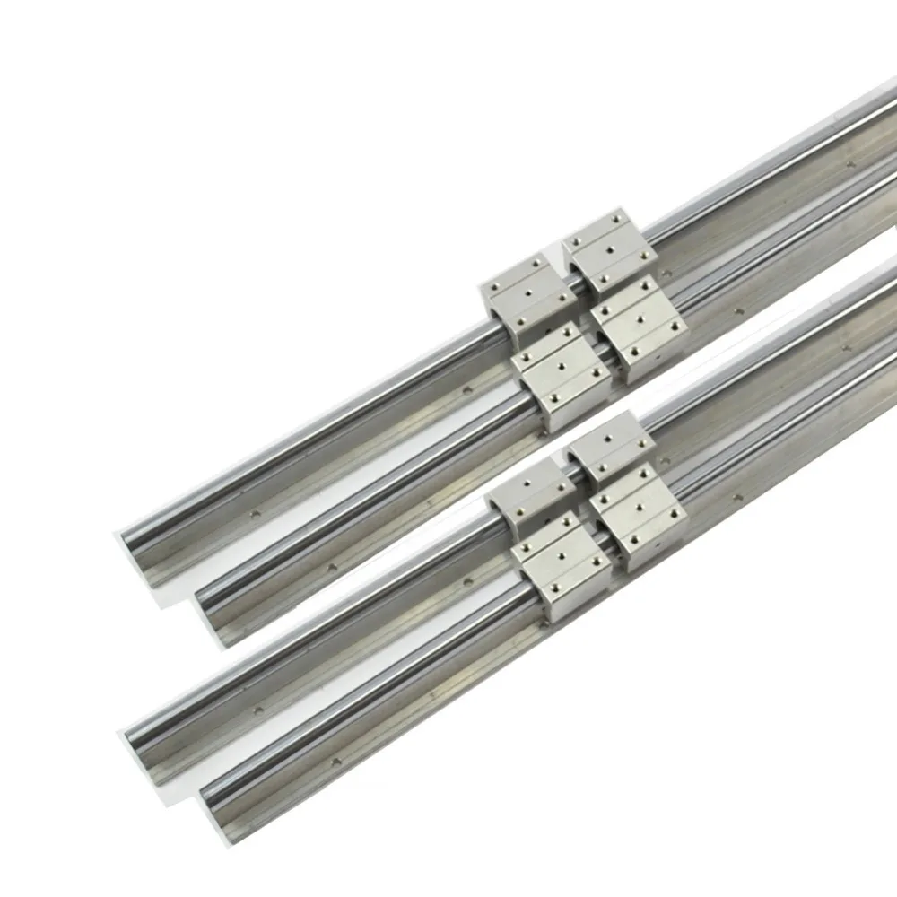 

Support Linear Rail SBR16 900mm 4 Rails+8 SBR16UU Bearing Blocks for CNC