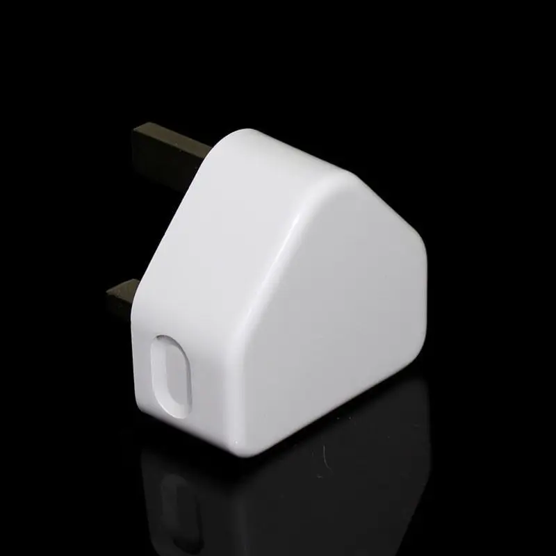 Быстрая Двойная USB зарядка с 2 портами 1 А вилка стандарта Великобритании адаптер