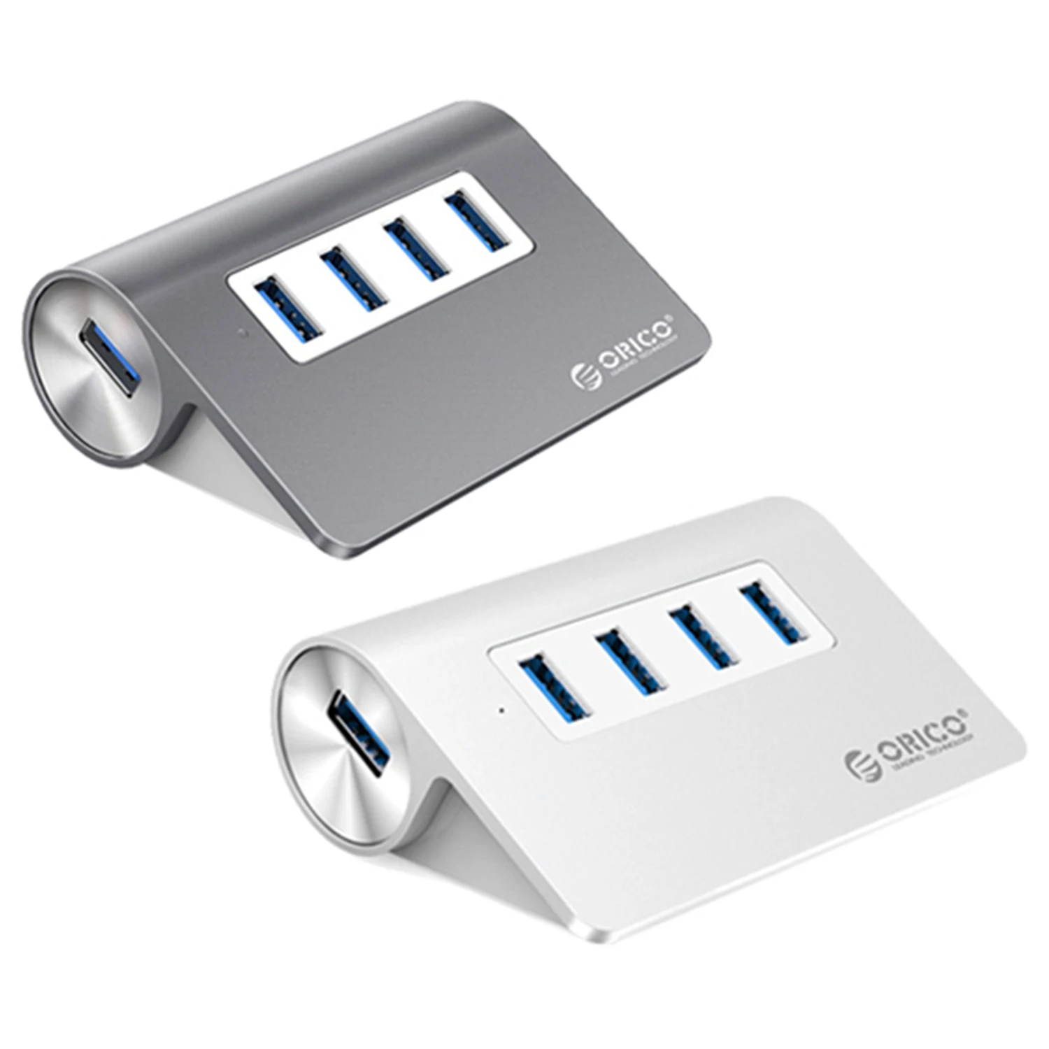 Orico алюминиевый сплав 4 порта Usb 3,0 концентратор Высокоскоростной мини-разветвитель портативный концентратор для ноутбука ПК компьютер