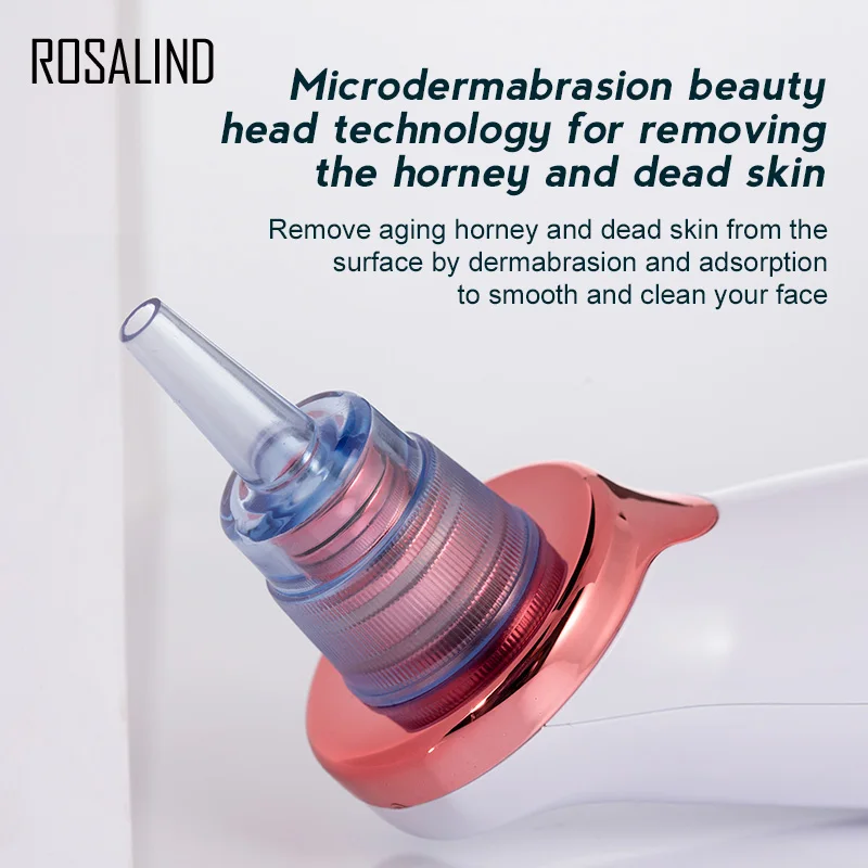 ROSALIND пылесос для удаления черных точек с зарядкой через USB черный горошек