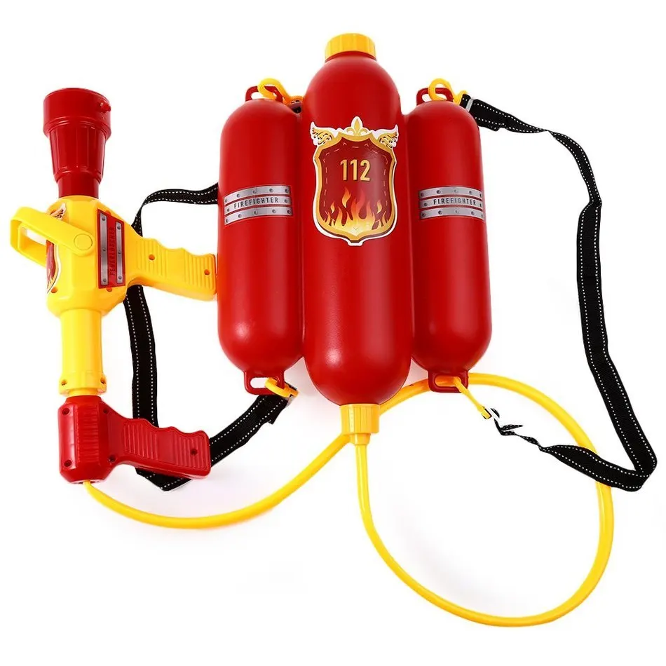 Новая распродажа дети милые открытый Super Soaker Blaster пожарный рюкзак Давление