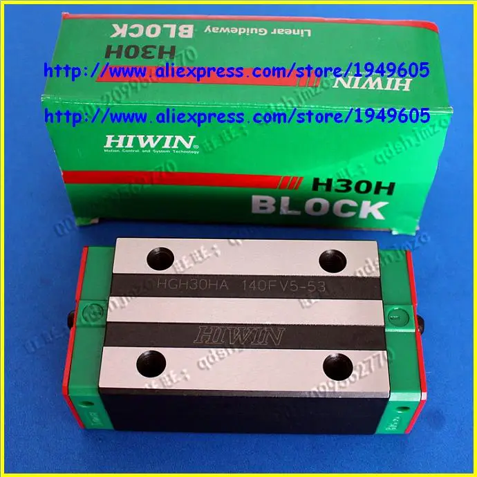 2 шт. HGH30HA 100% оригинальные HIWIN удлиненные линейные каретки/блоки для ЧПУ|linear carriage|for