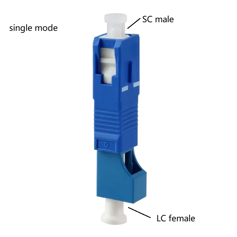 2 шт./лот LC UPC Женский к SC мужской одномодовый волоконно оптический Гибридный
