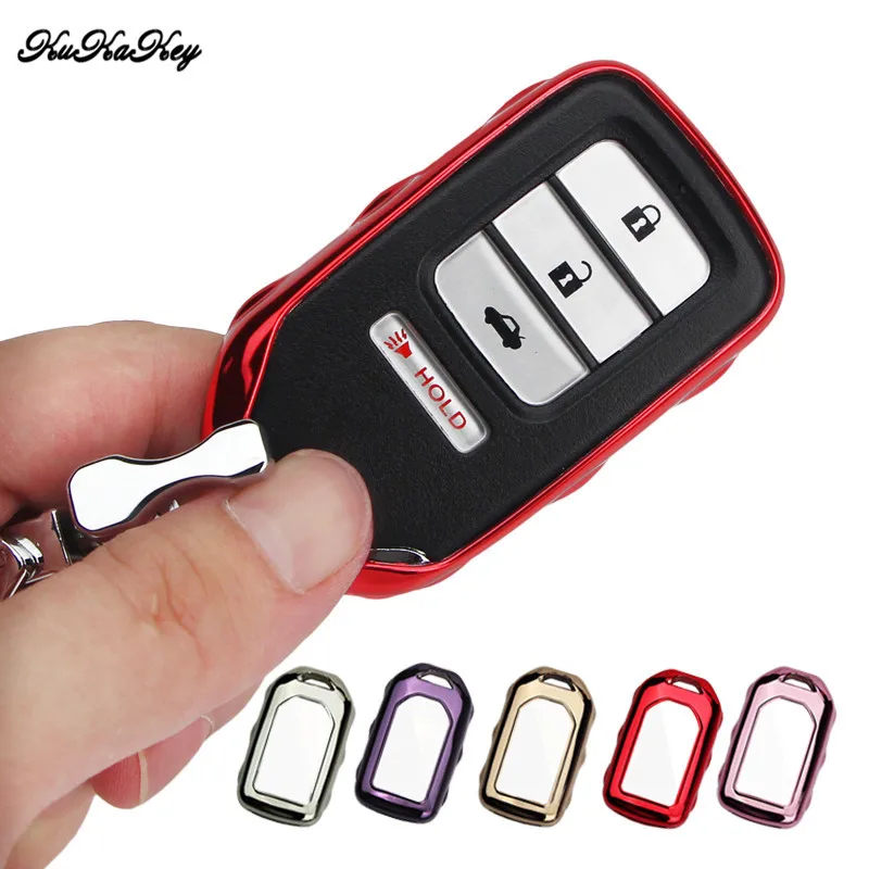 Kukakey ТПУ для Honda avancier CRV VEZEL коврик автомобиля XRV Fit Civic Jazz автомобильный ключница